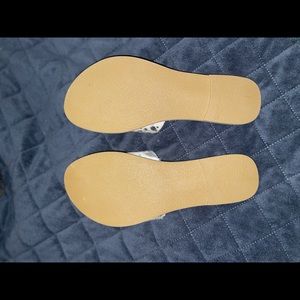 Cow hide slides